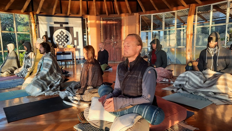 Stepping into silence Retreat