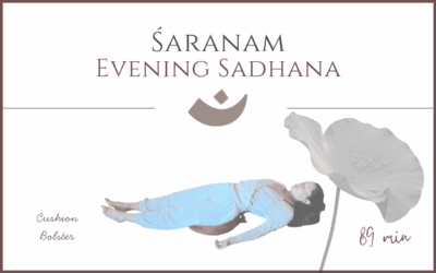 Saranam – Evening Sadhana