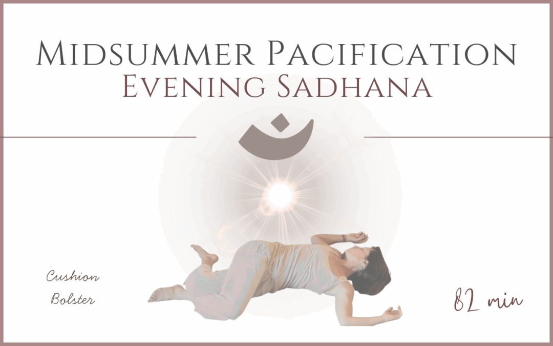 Midsummer Pacification – Evning Sadhana