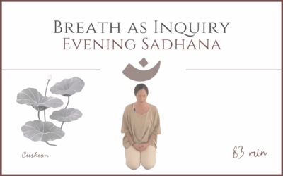 Breath as Inquiry – Evening Sadhana