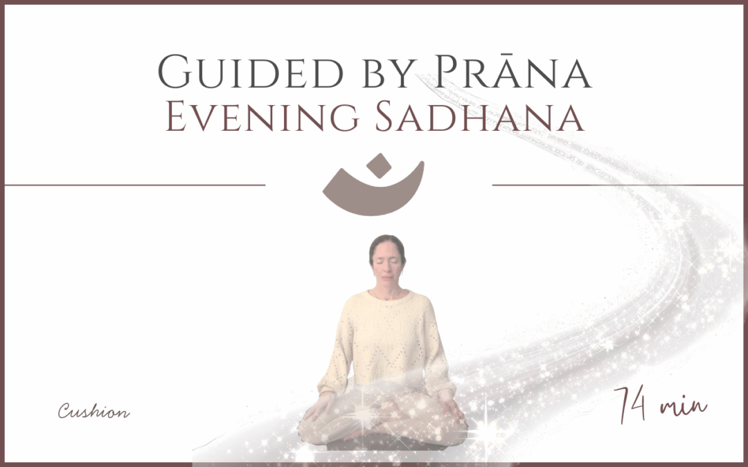 Guided by Prāṇa – Evening Sadhana
