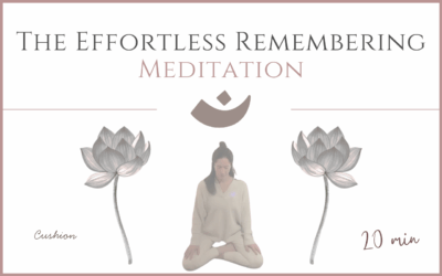 Effortless Remembering – Meditation