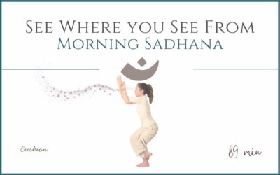 See Where you See From – Morning Sadhana