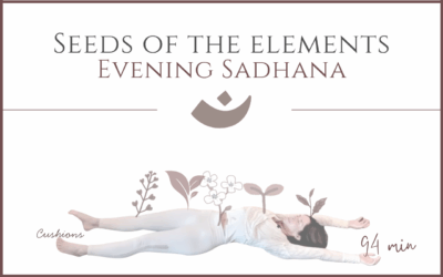 Seeds of the Elements- Evening Sadhana – May 4, 2026