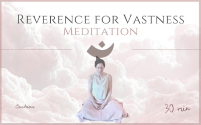 Reverent Vastness – June 1, 2026 – Meditation