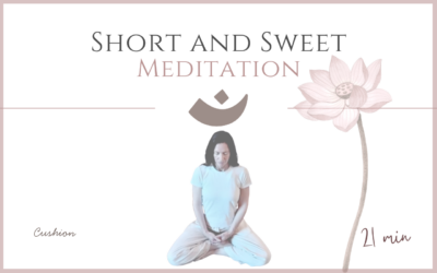 Short and Sweet – June 8, 2026 – Meditation