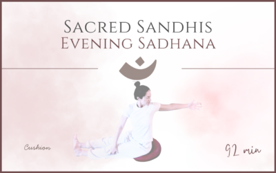 Sacred Sandhis – Evening Sadhana –  June 15, 2026