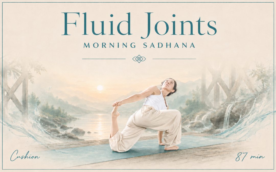 Fluid Joints – morning sadhana – July 16, 2026