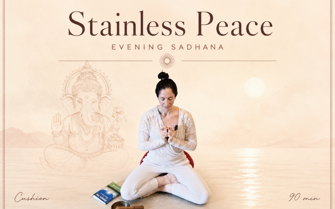 Stainless Peace – Evening Sadhana – Aug 10, 2026